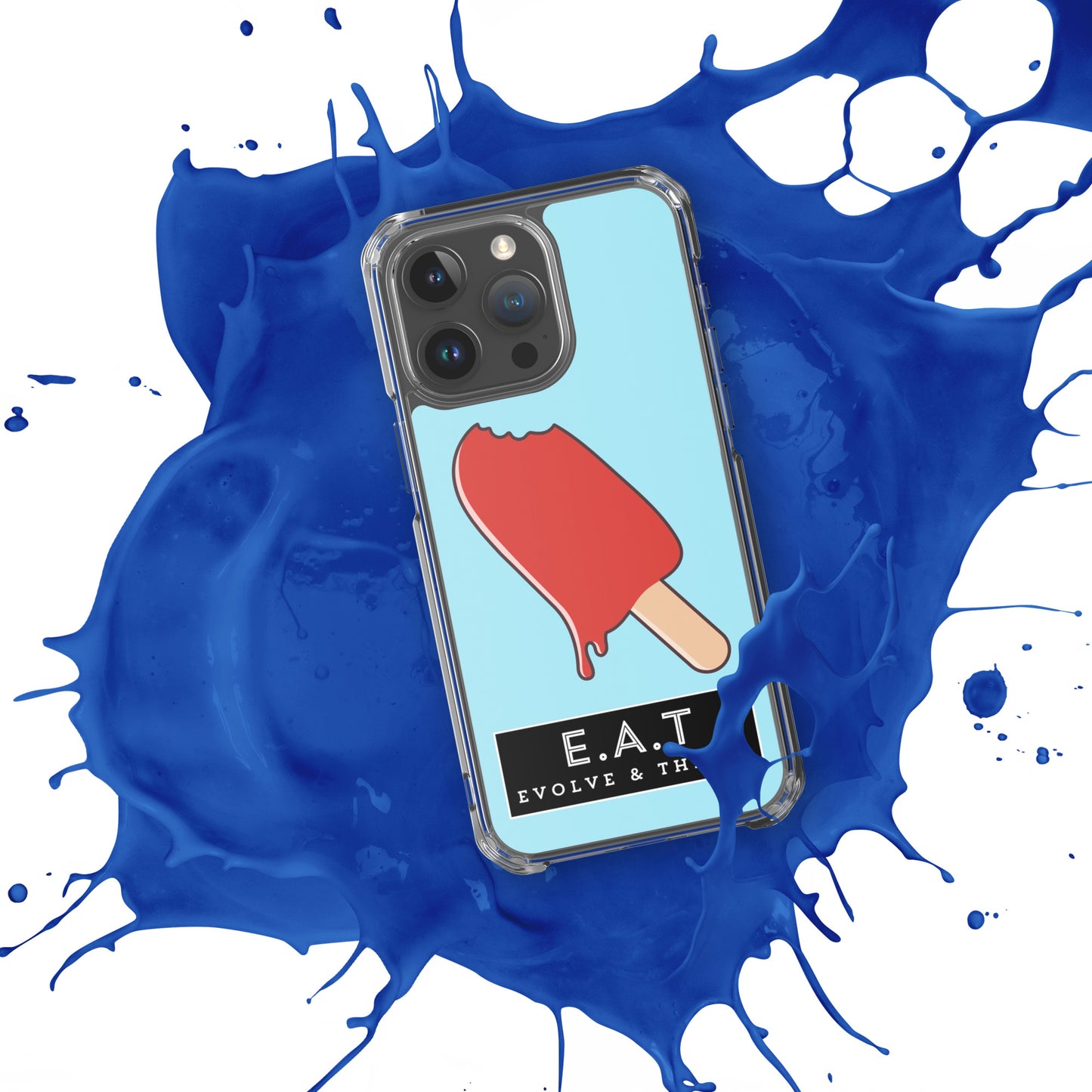 E.A.T Blizzard Blue Clear Case for iPhone® - Another Bodega