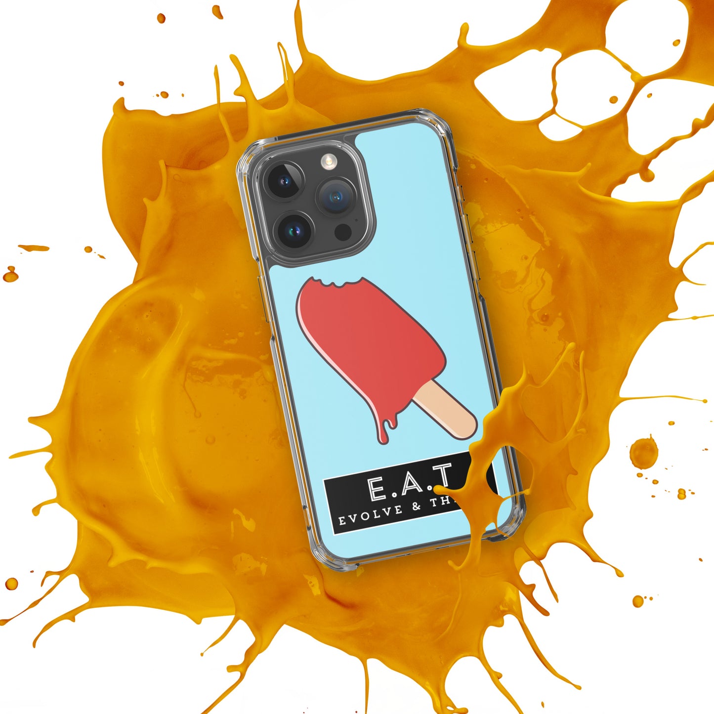E.A.T Blizzard Blue Clear Case for iPhone® - Another Bodega