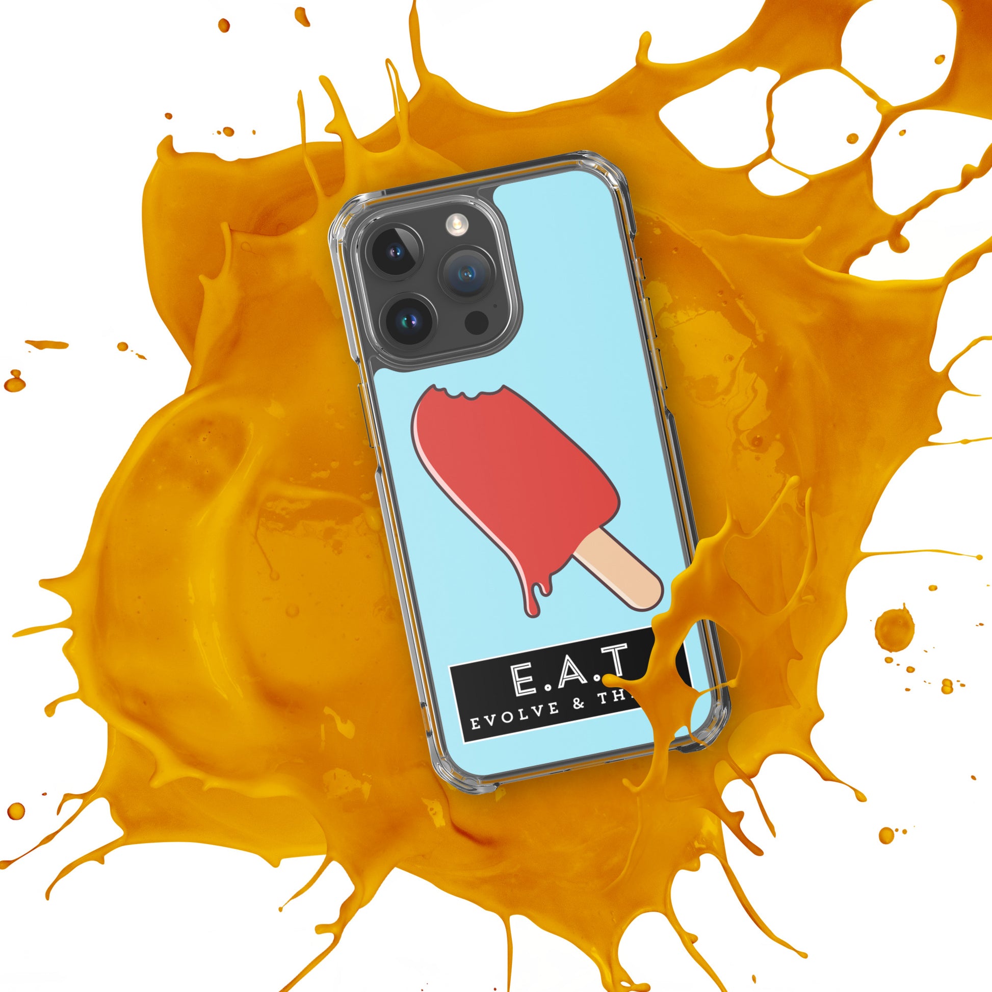 E.A.T Blizzard Blue Clear Case for iPhone® - Another Bodega