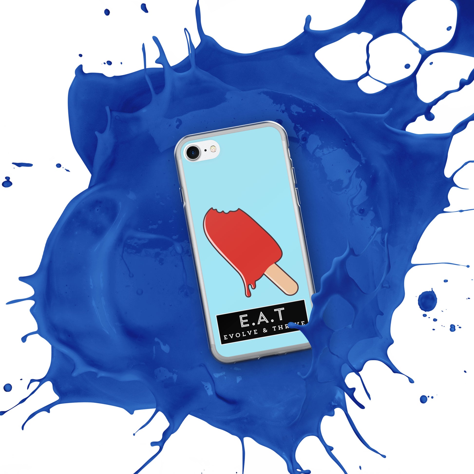E.A.T Blizzard Blue Clear Case for iPhone® - Another Bodega