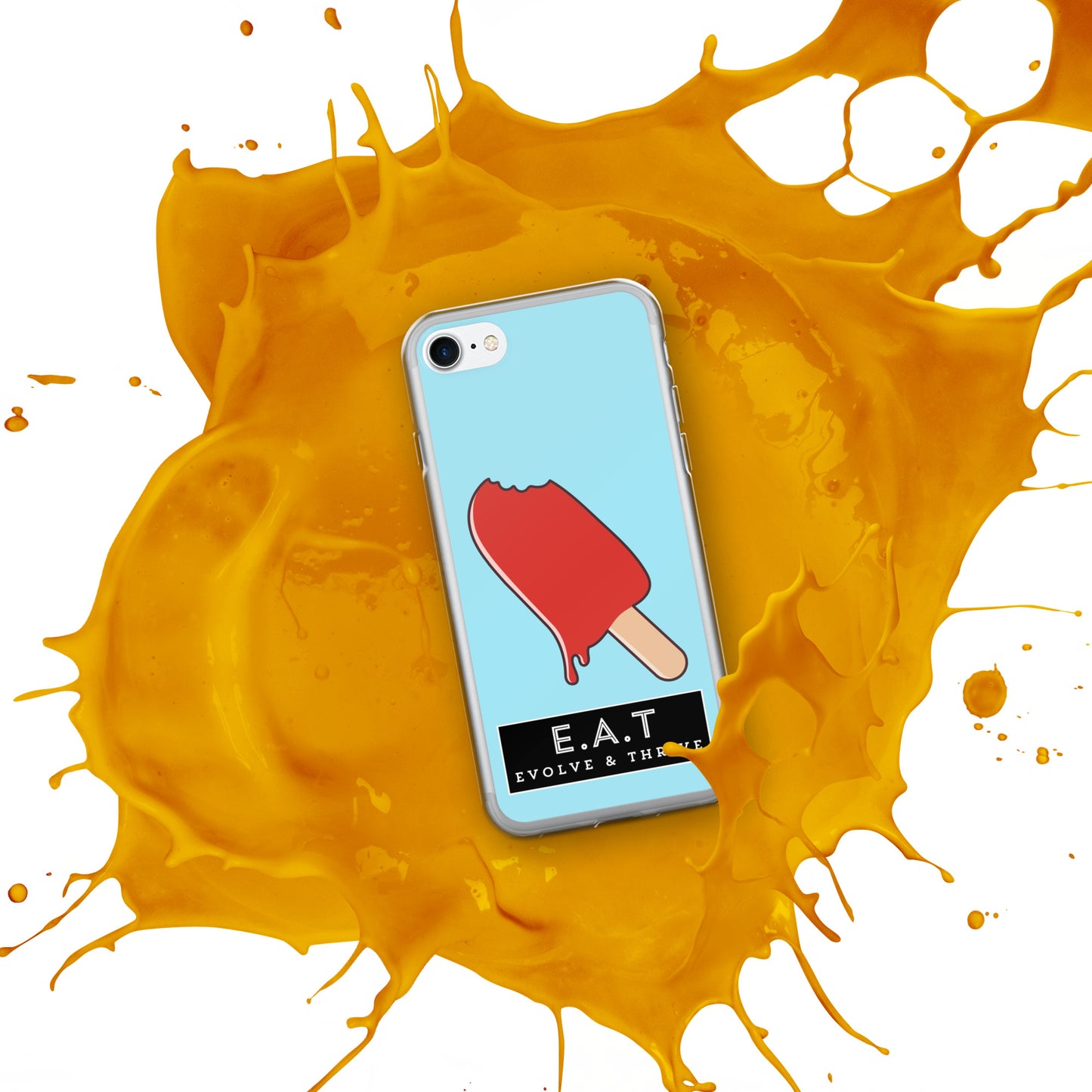 E.A.T Blizzard Blue Clear Case for iPhone® - Another Bodega