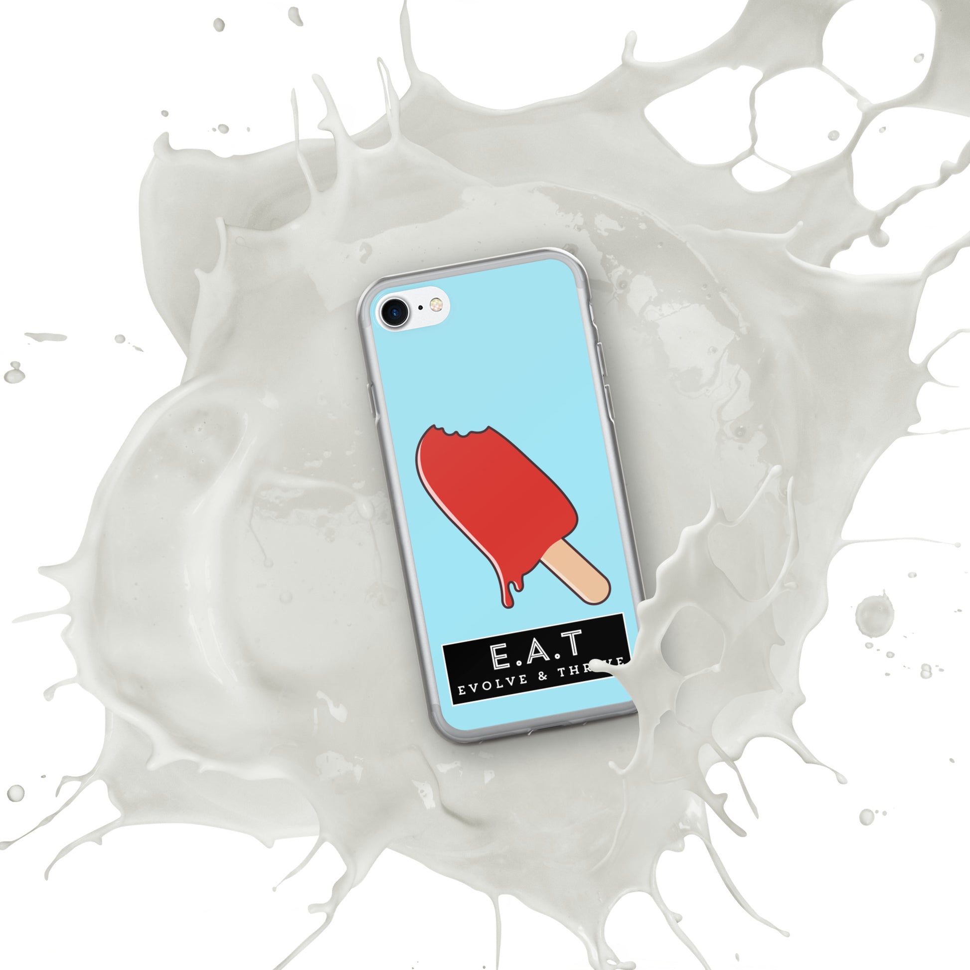 E.A.T Blizzard Blue Clear Case for iPhone® - Another Bodega