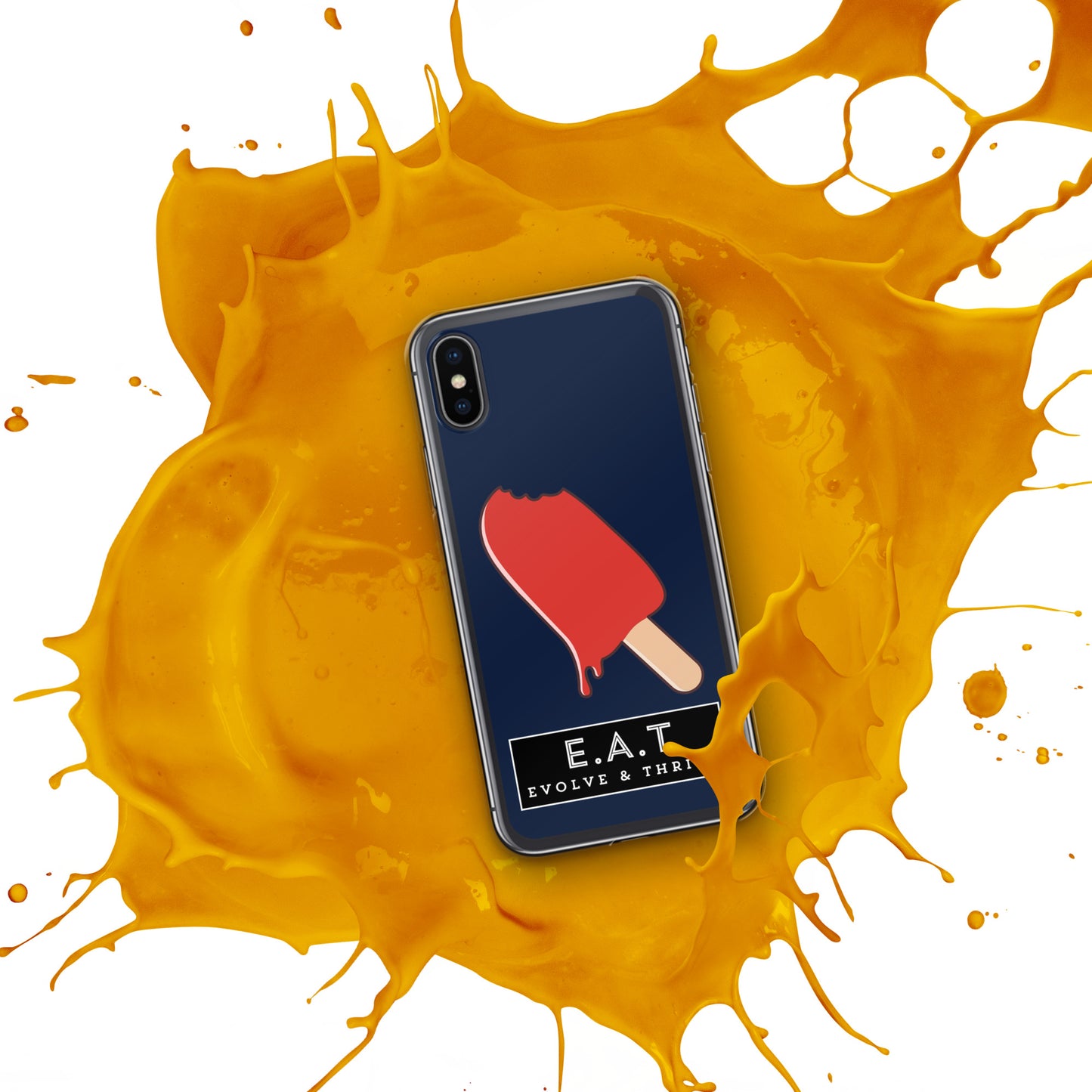 E.A.T Navy Clear Case for iPhone® - Another Bodega
