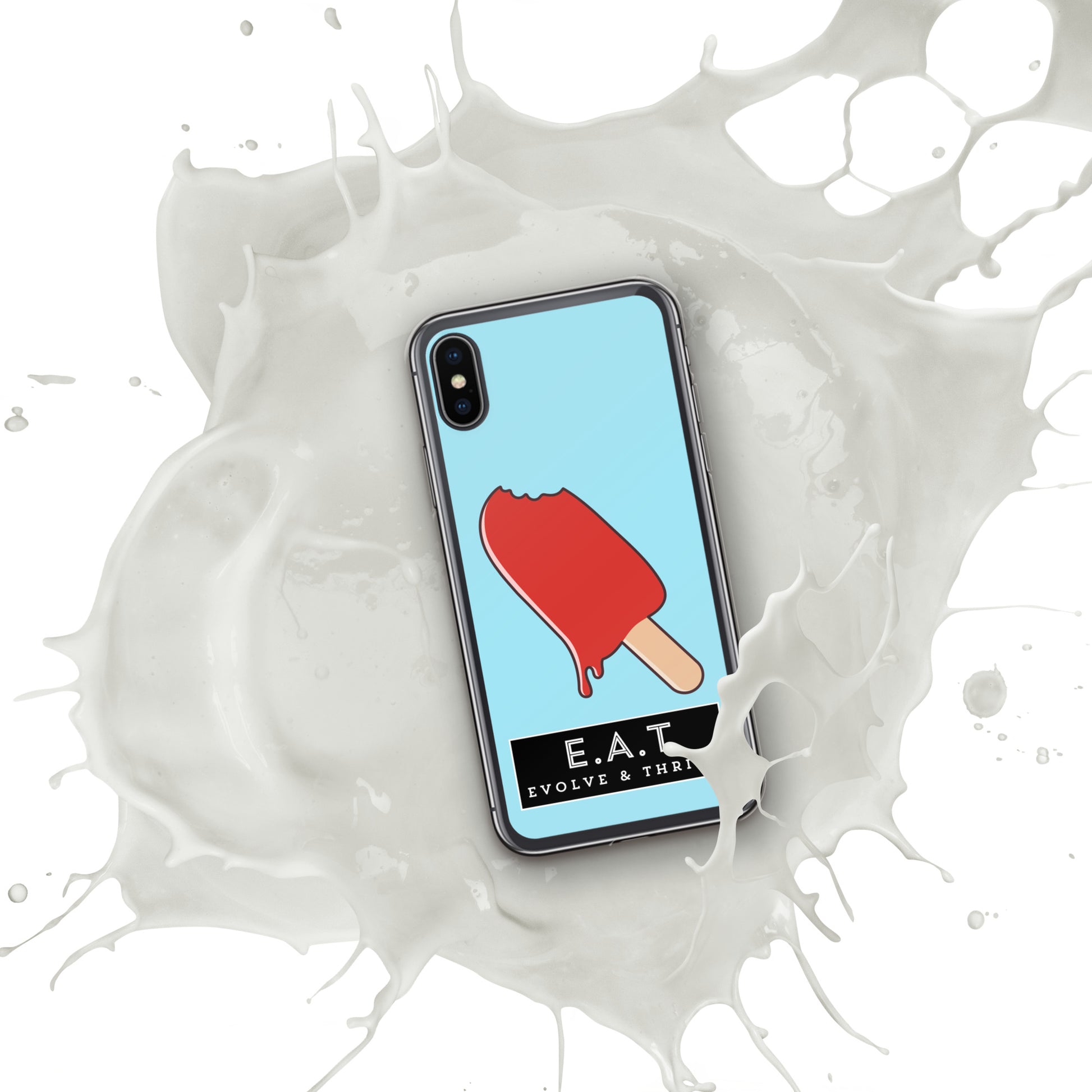 E.A.T Blizzard Blue Clear Case for iPhone® - Another Bodega