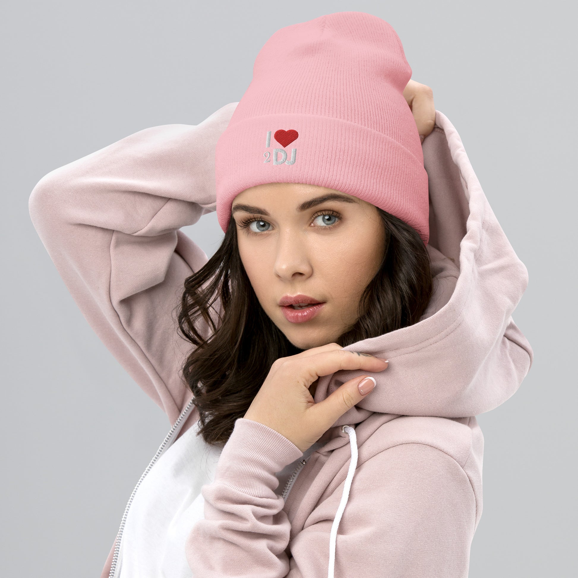 I Love 2 DJ Cuffed Beanie - Another Bodega