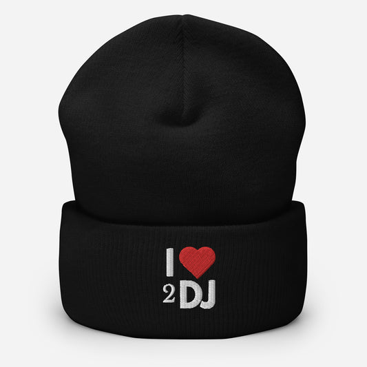 I Love 2 DJ Cuffed Beanie - Another Bodega