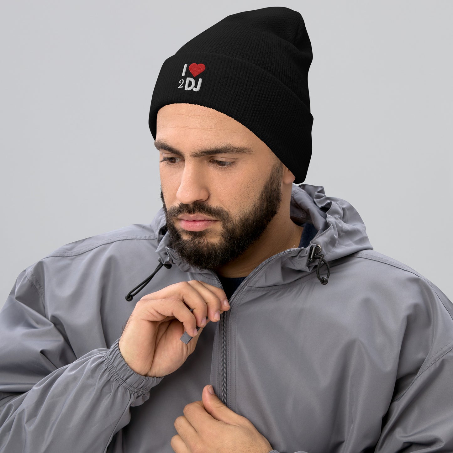 I Love 2 DJ Cuffed Beanie - Another Bodega