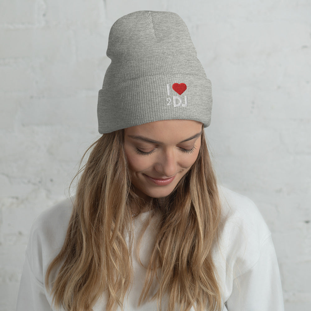 I Love 2 DJ Cuffed Beanie - Another Bodega