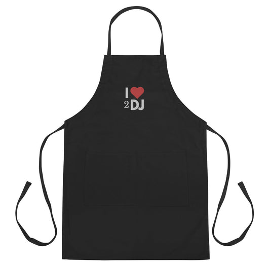 I Love 2 DJ Chef Apron - Another Bodega
