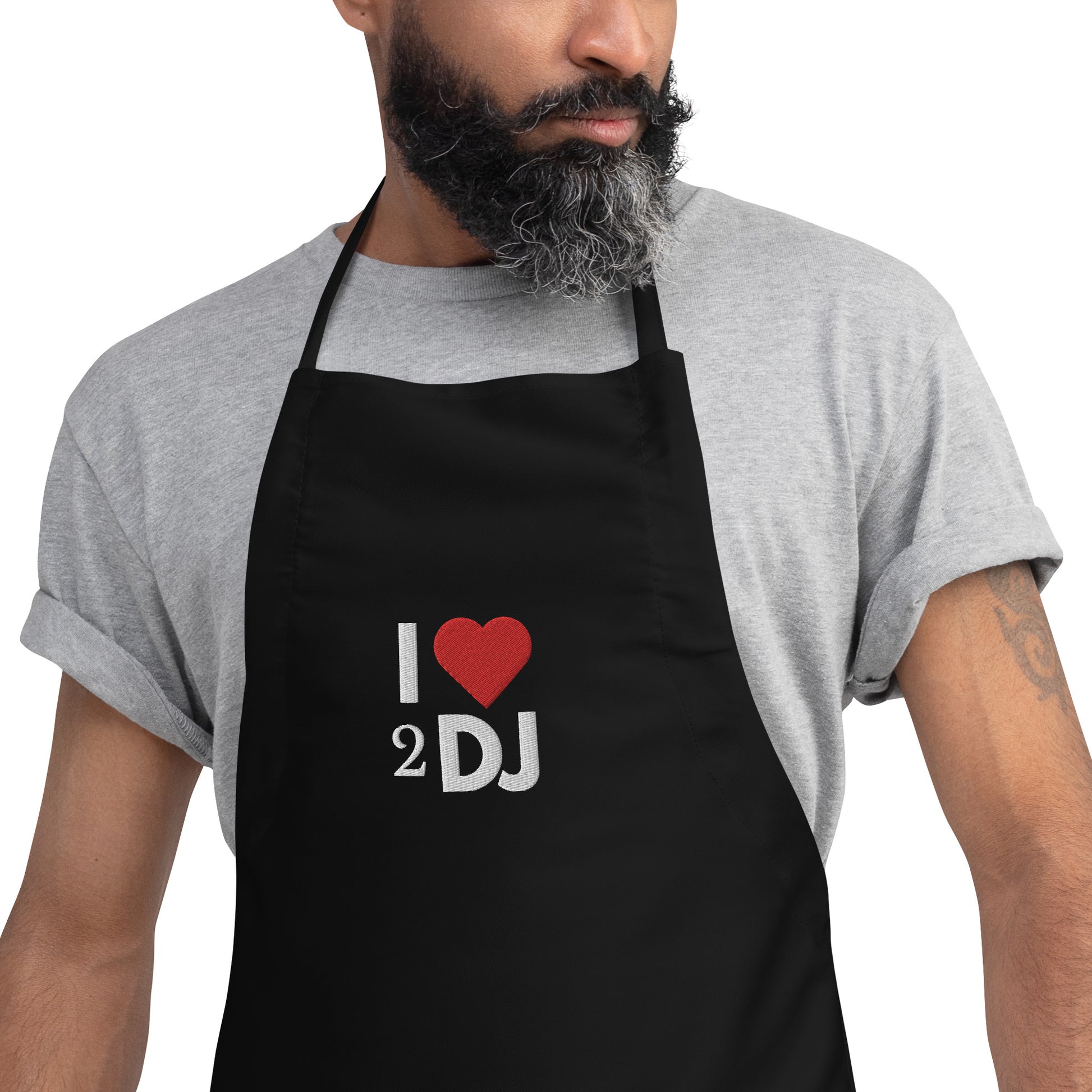 I Love 2 DJ Chef Apron - Another Bodega