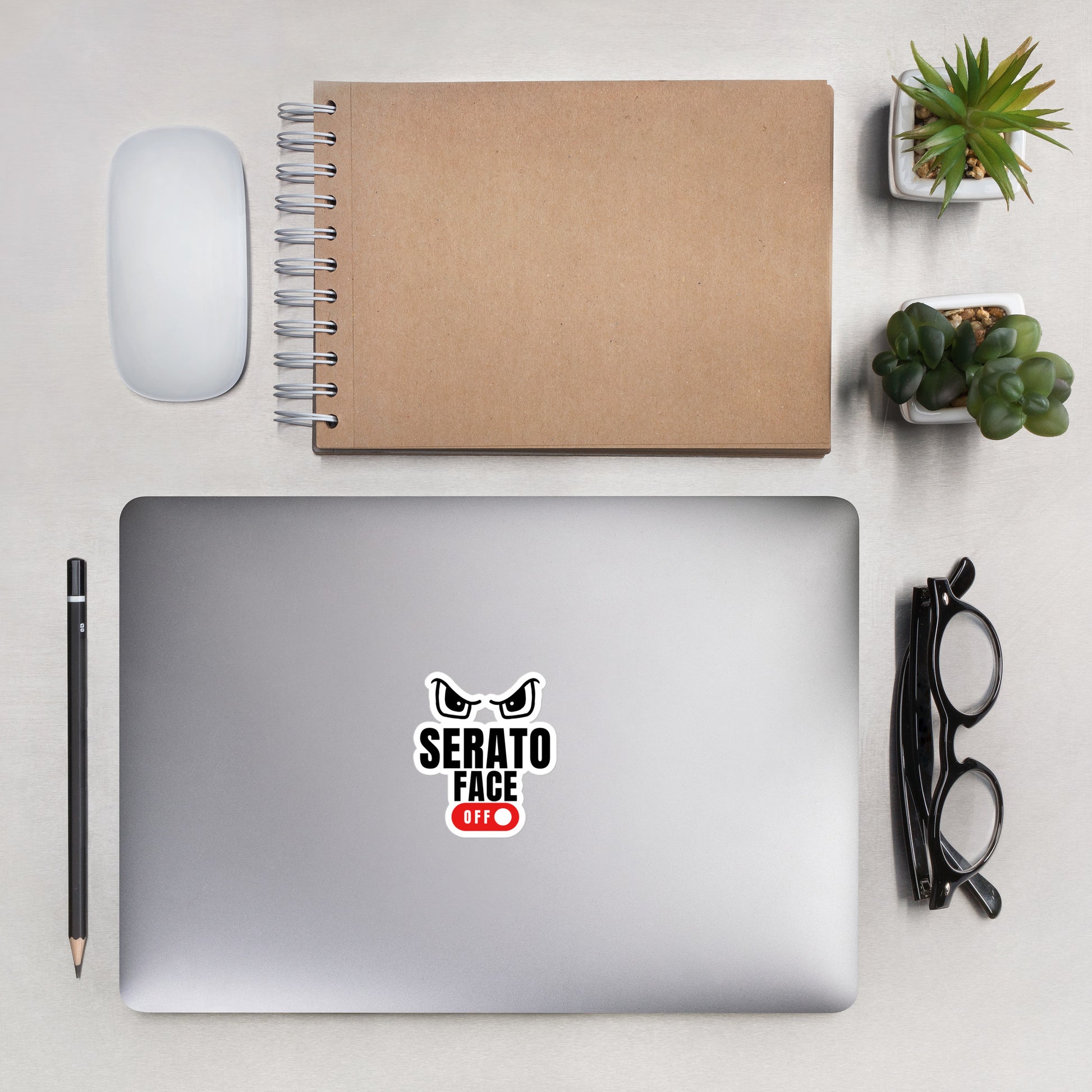 Serato Face - Bubble-free sticker - Another Bodega