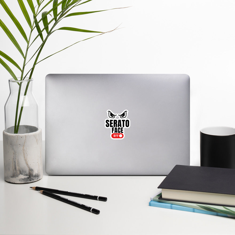 Serato Face - Bubble-free sticker - Another Bodega
