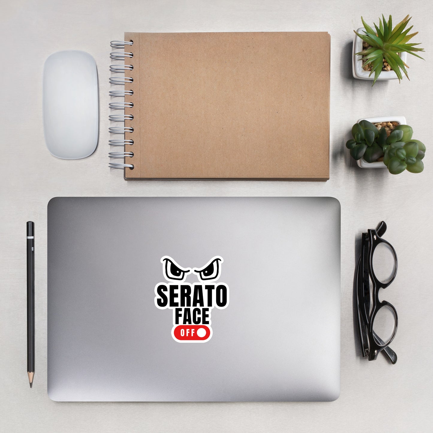 Serato Face - Bubble-free sticker - Another Bodega