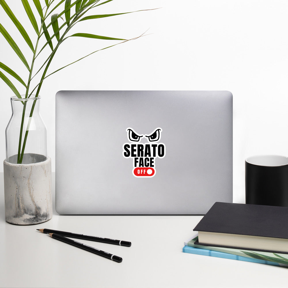 Serato Face - Bubble-free sticker - Another Bodega