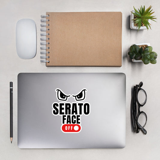 Serato Face - Bubble-free sticker - Another Bodega