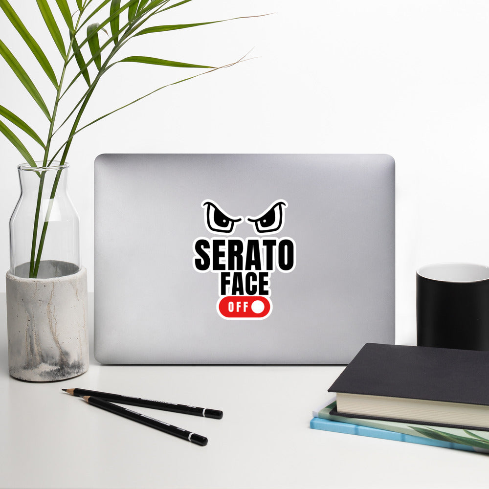 Serato Face - Bubble-free sticker - Another Bodega
