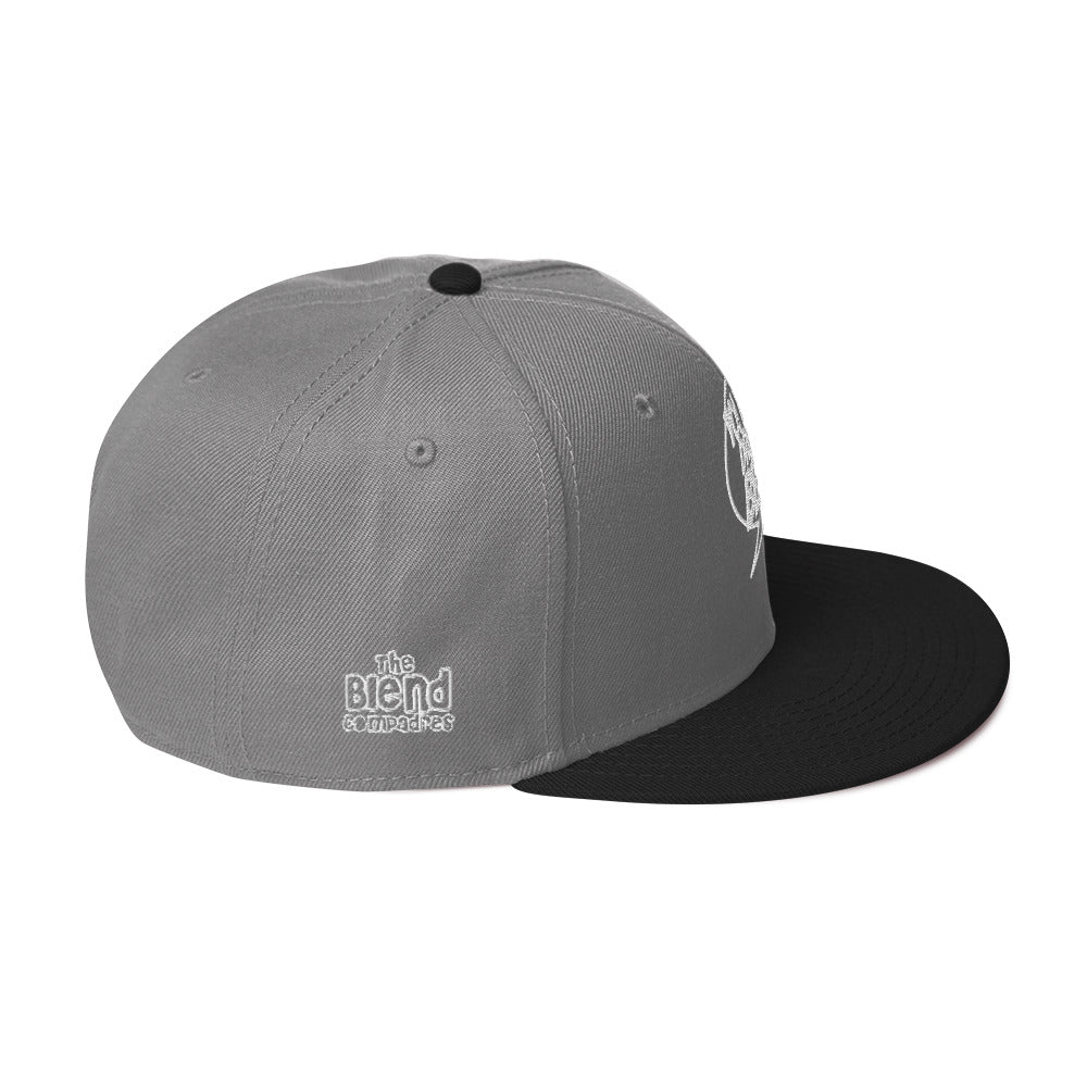 Yo! Fred Drop A Beat Snapback Hat Embroidery - Another Bodega