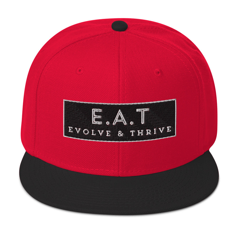 E.A.T Snapback Hat - Another Bodega