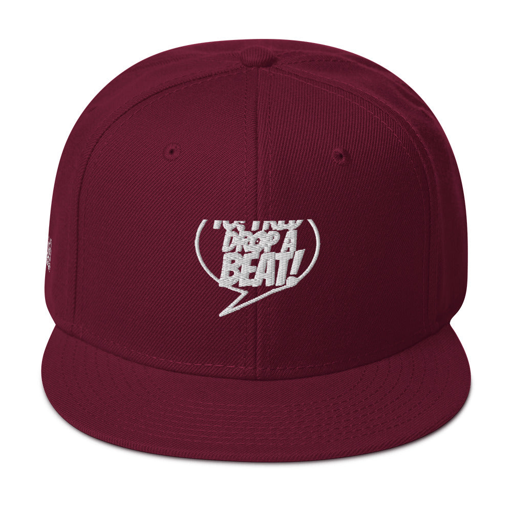Yo! Fred Drop A Beat Snapback Hat Embroidery - Another Bodega