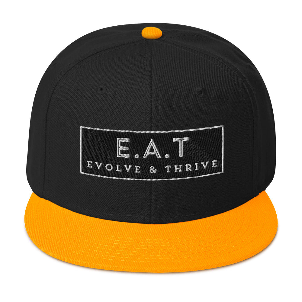 E.A.T Snapback Hat - Another Bodega
