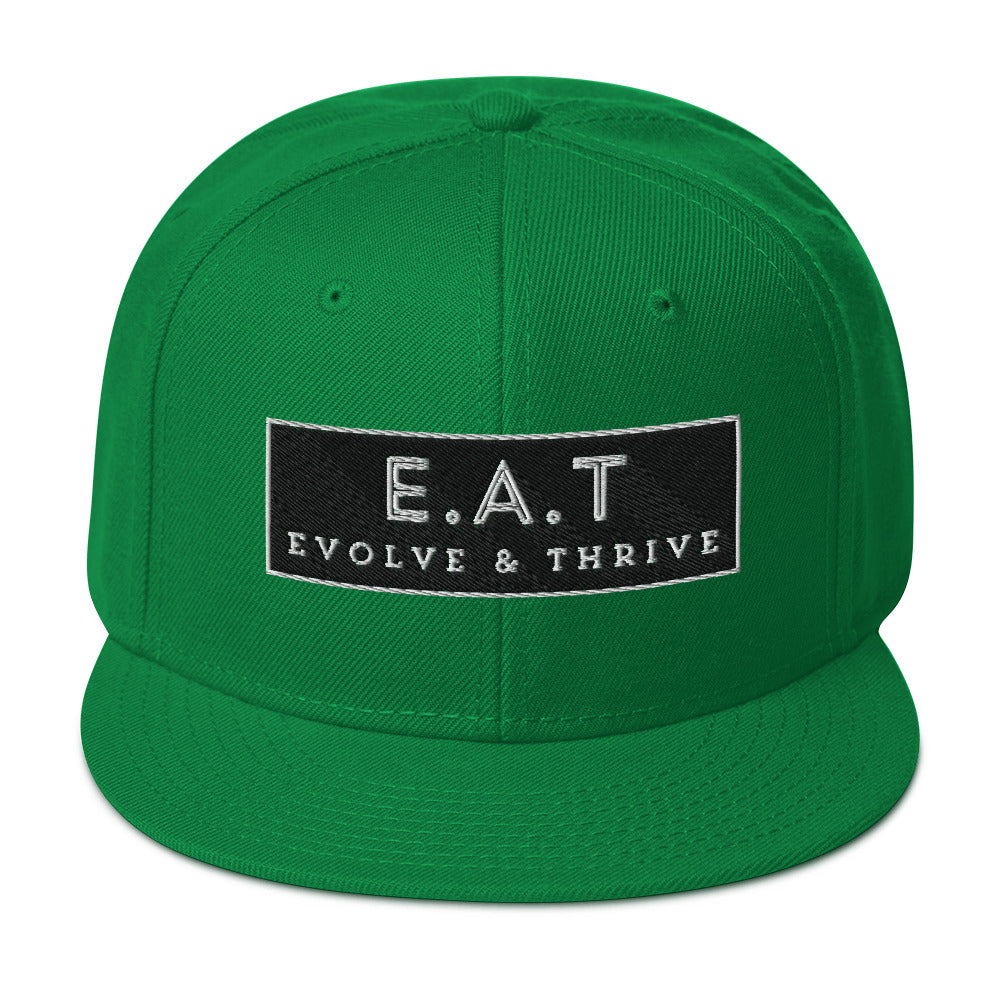 E.A.T Snapback Hat - Another Bodega