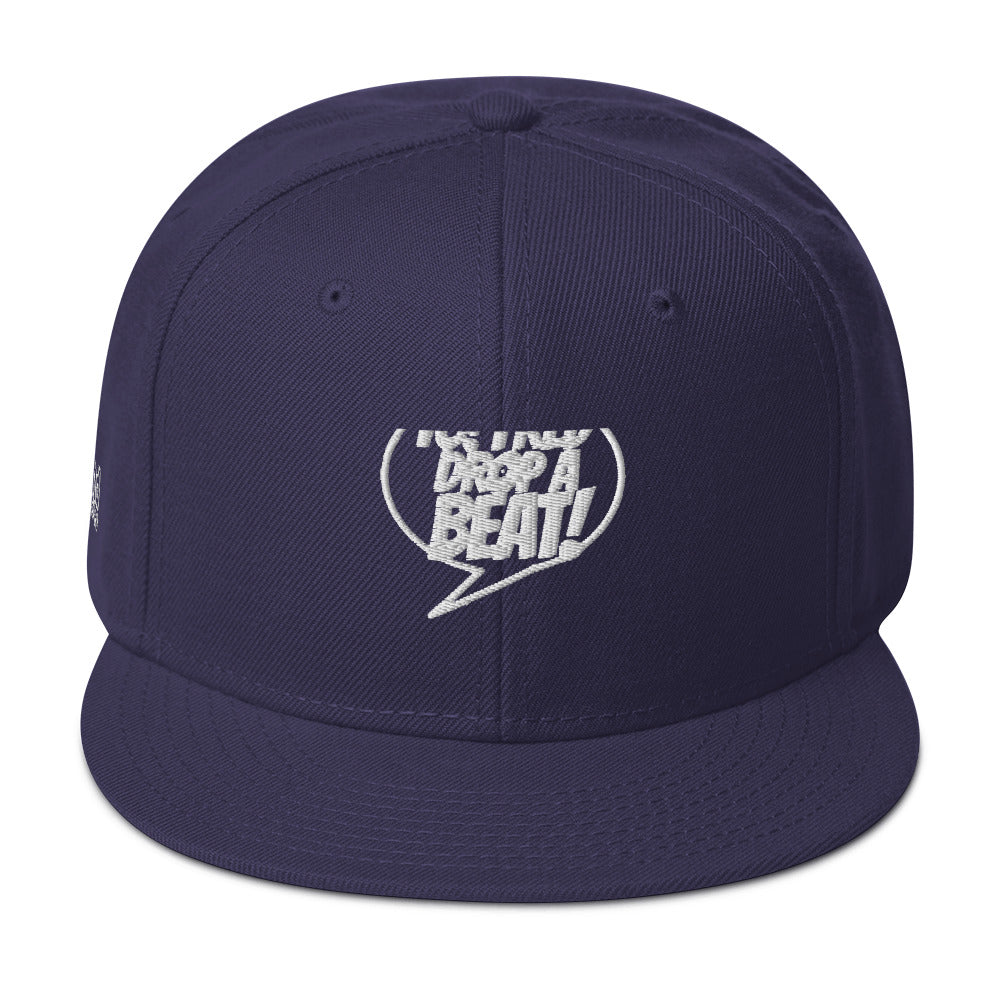 Yo! Fred Drop A Beat Snapback Hat Embroidery - Another Bodega