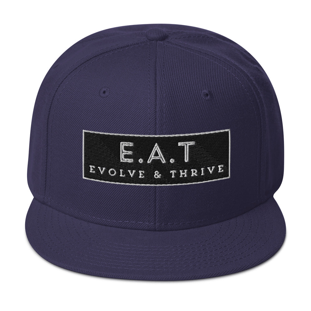 E.A.T Snapback Hat - Another Bodega