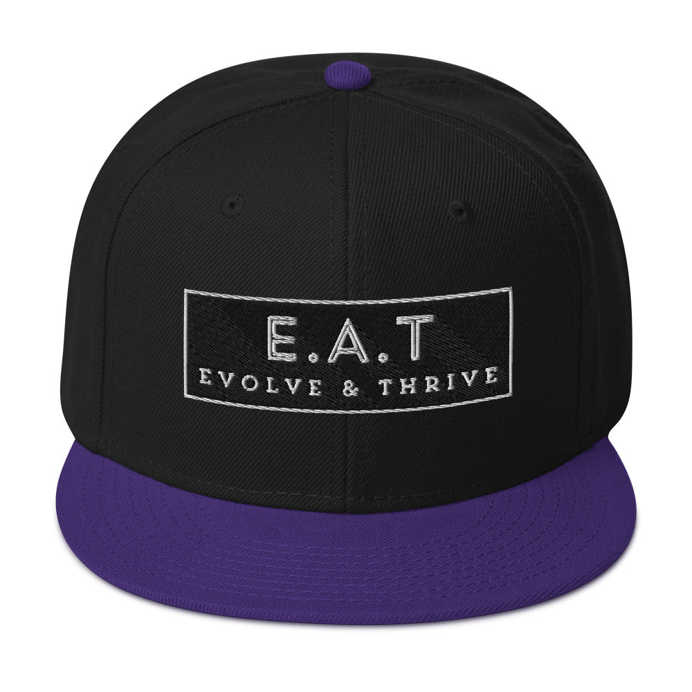 E.A.T Snapback Hat - Another Bodega