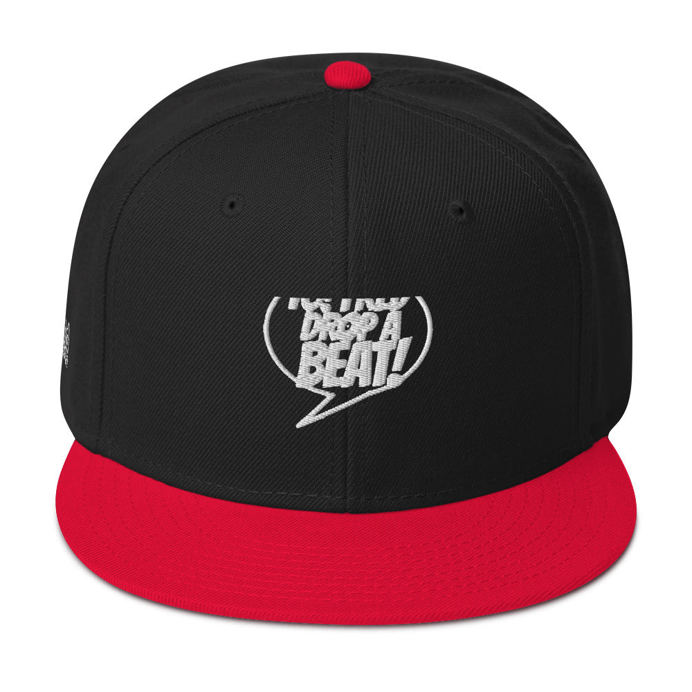 Yo! Fred Drop A Beat Snapback Hat Embroidery - Another Bodega