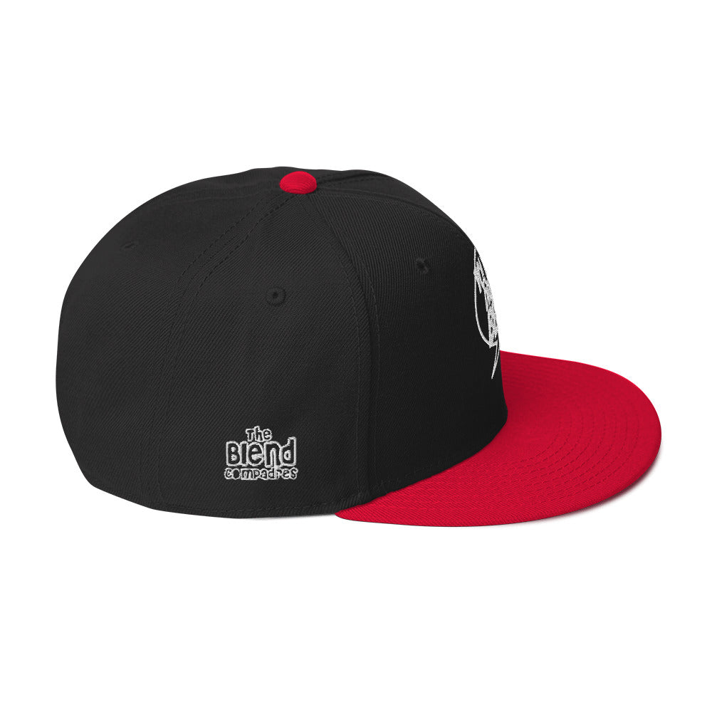Yo! Fred Drop A Beat Snapback Hat Embroidery - Another Bodega