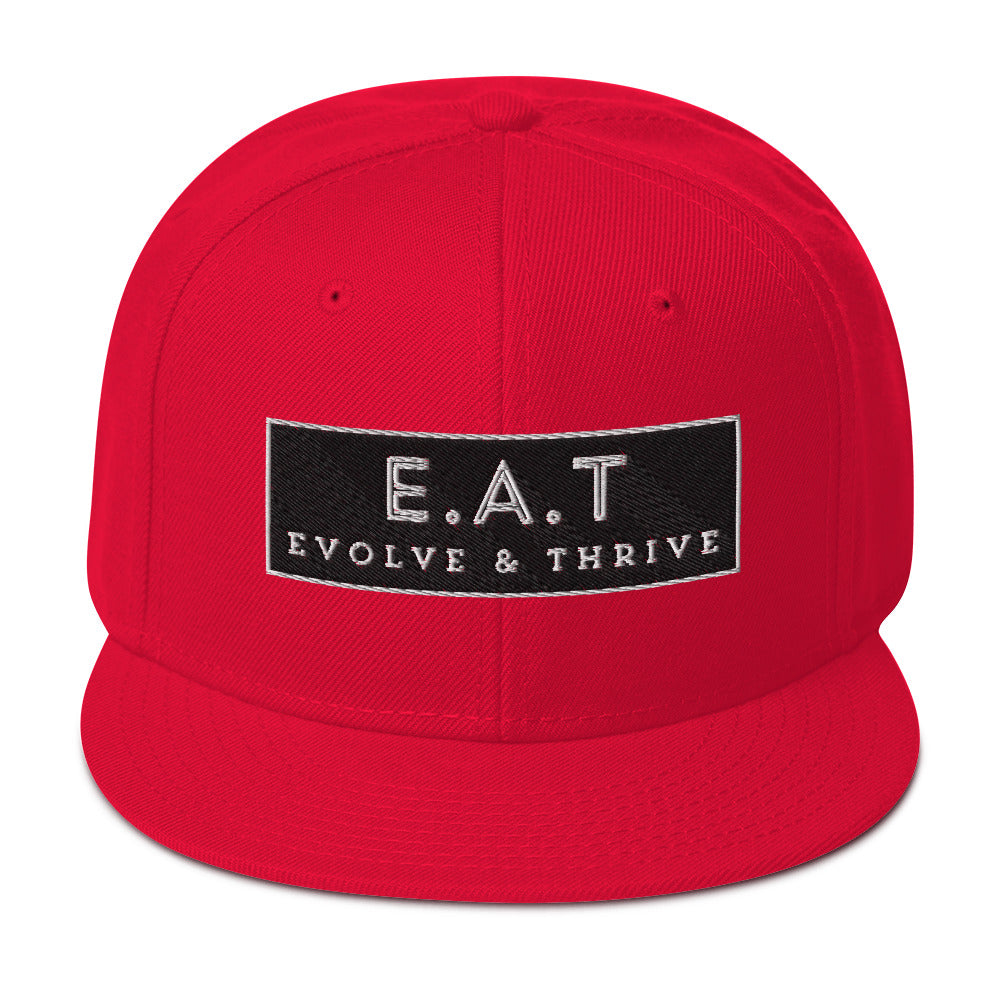 E.A.T Snapback Hat - Another Bodega