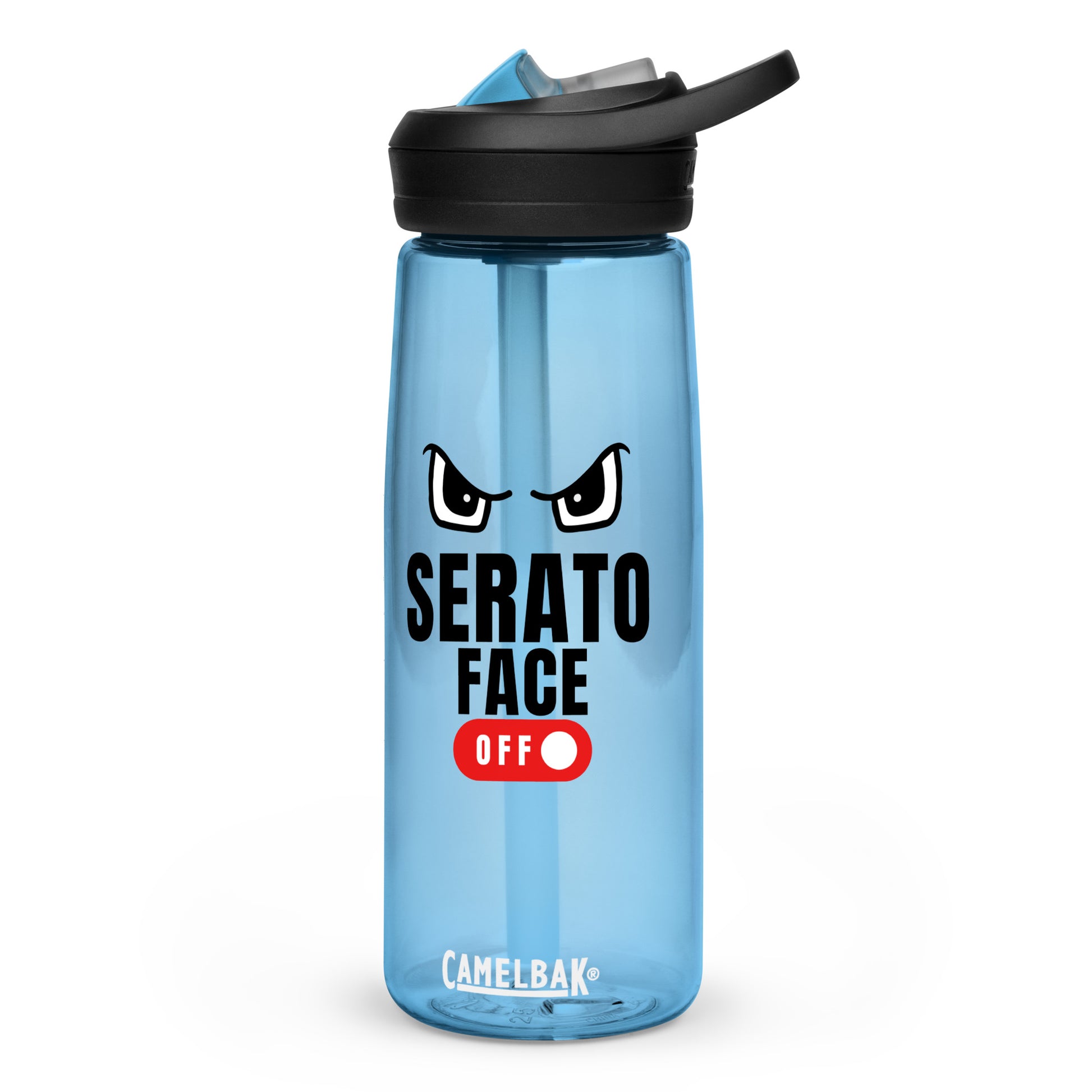 No Serato Face Sports water bottle - Another Bodega