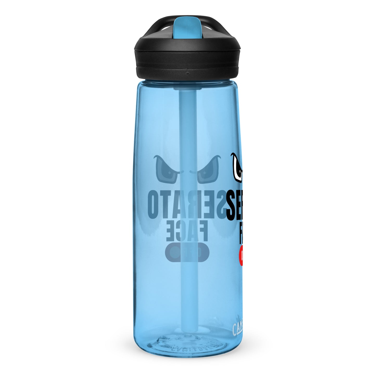 No Serato Face Sports water bottle - Another Bodega