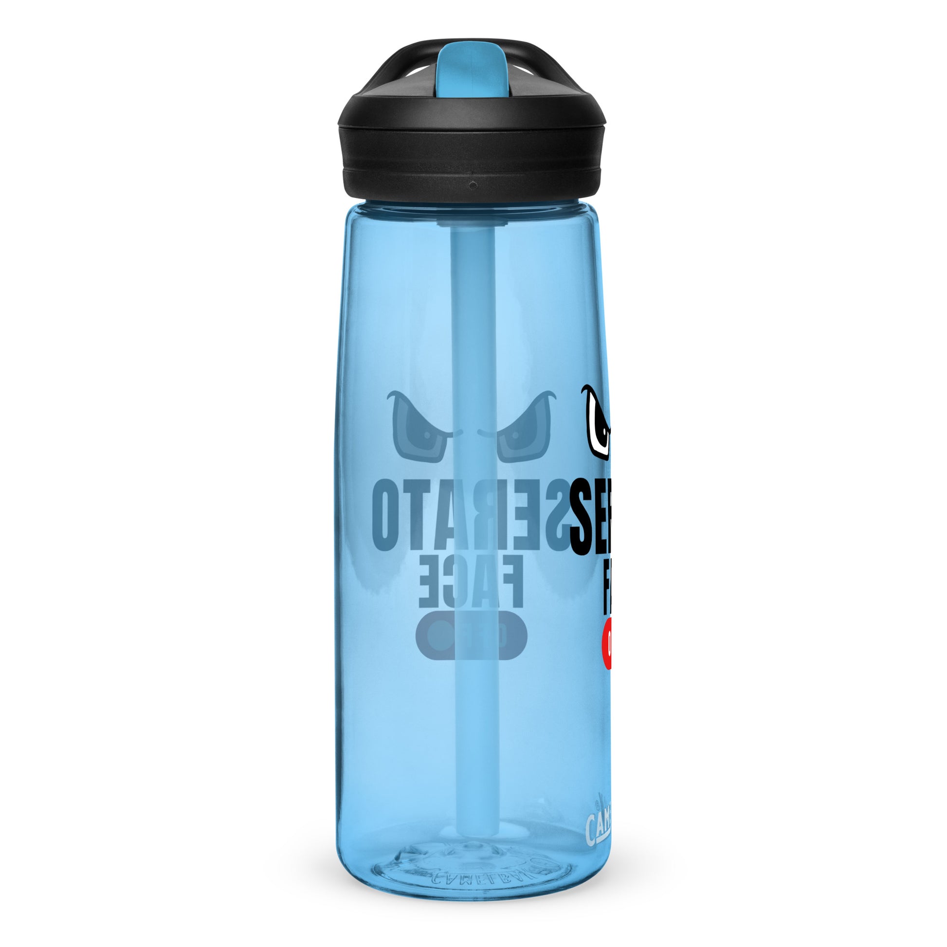 No Serato Face Sports water bottle - Another Bodega