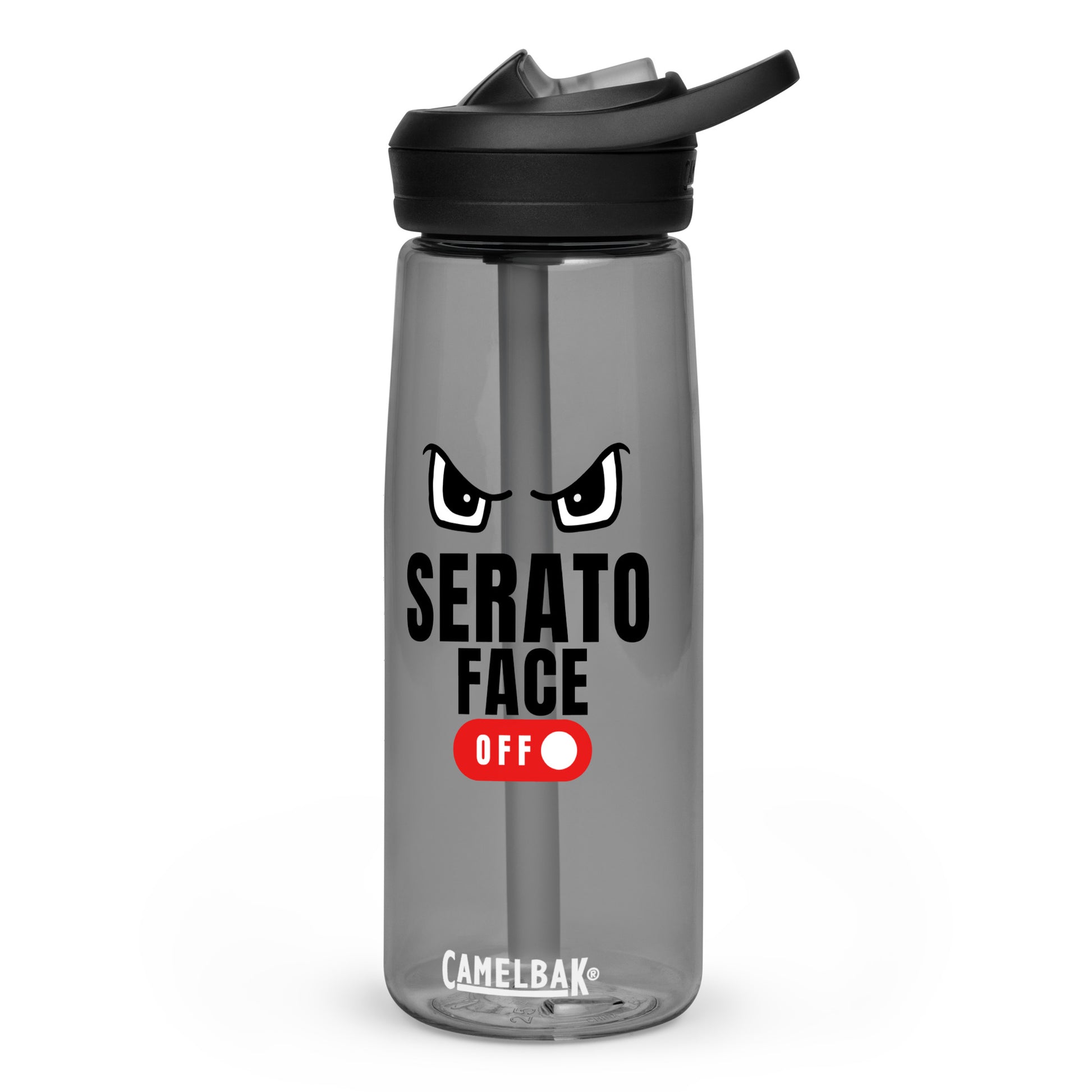 No Serato Face Sports water bottle - Another Bodega