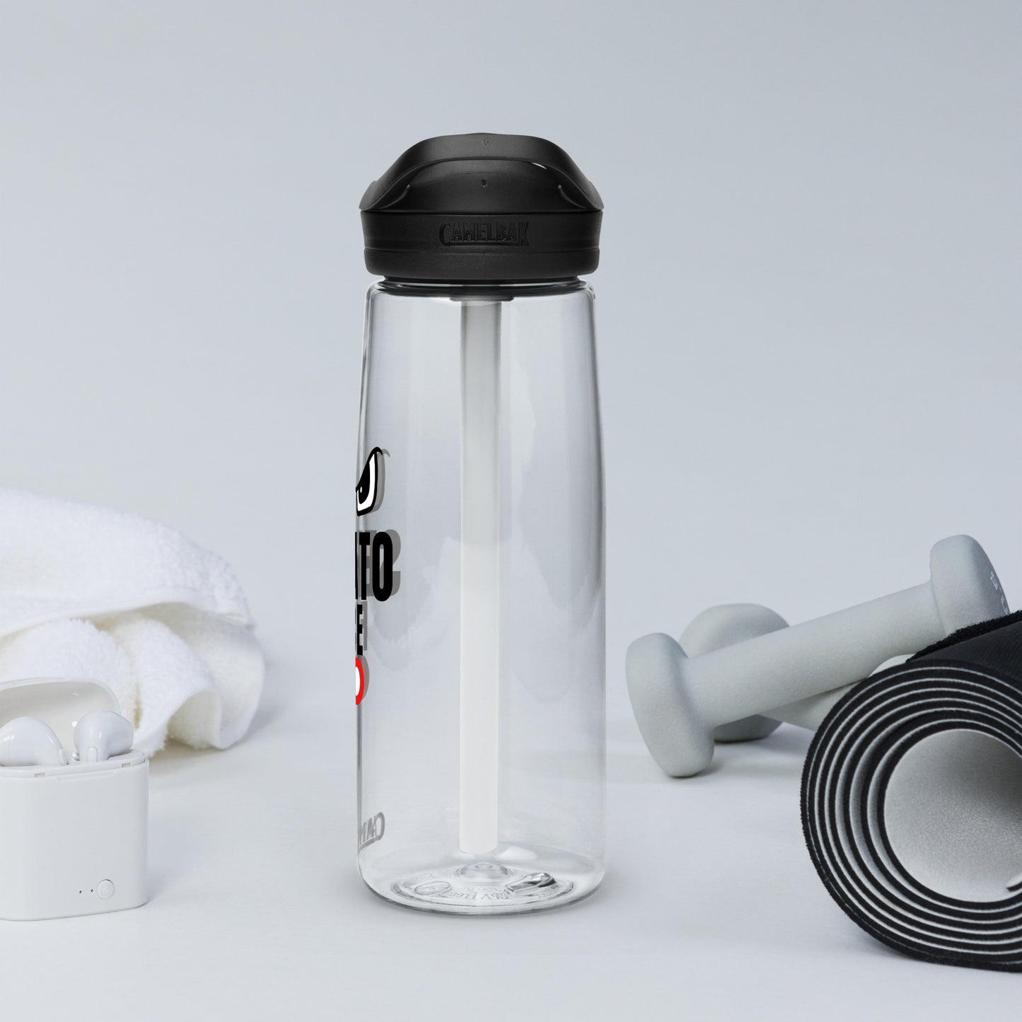 No Serato Face Sports water bottle - Another Bodega