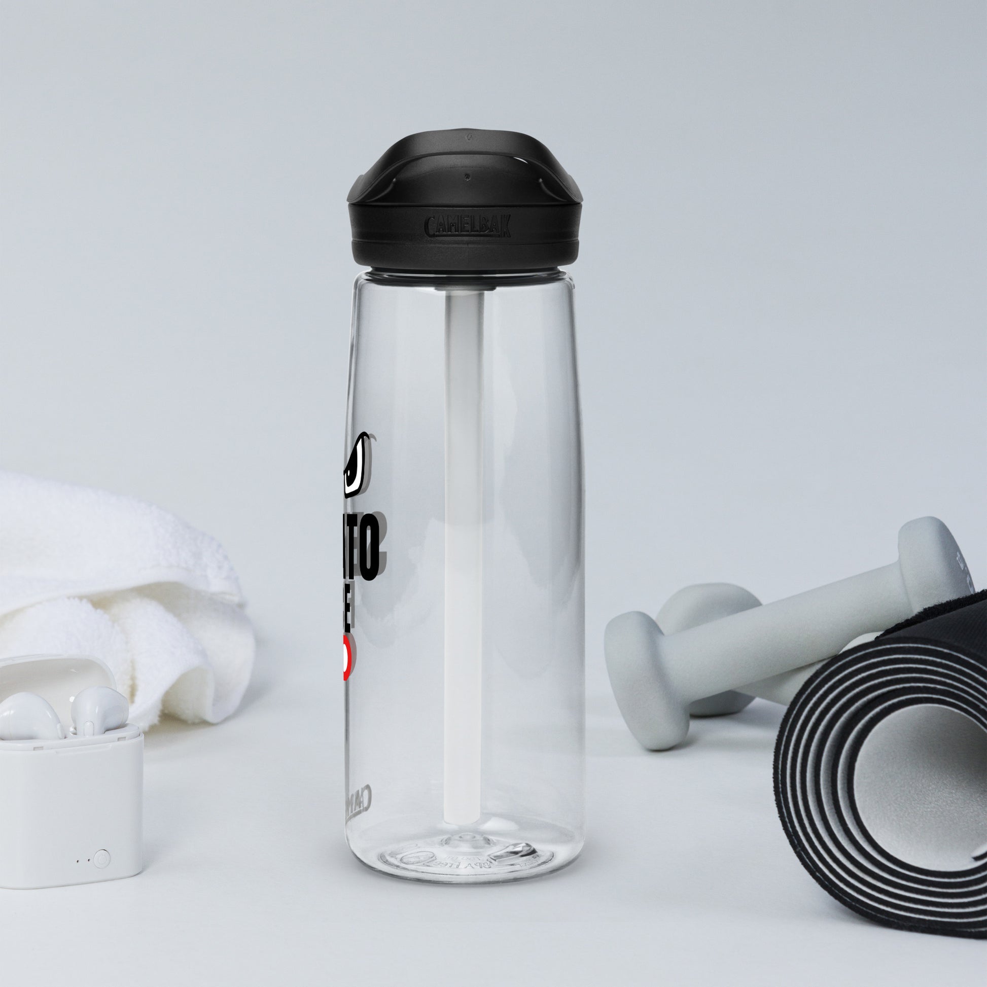 No Serato Face Sports water bottle - Another Bodega