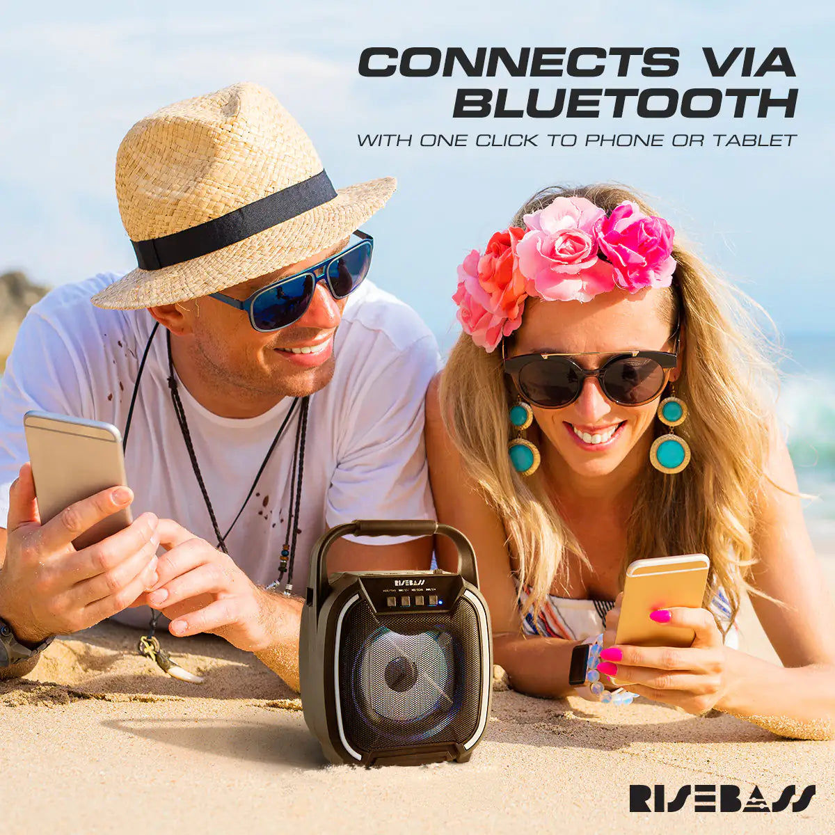 We Outside - Portable Wireless Bluetooth Speaker with TWS Function - Another Bodega