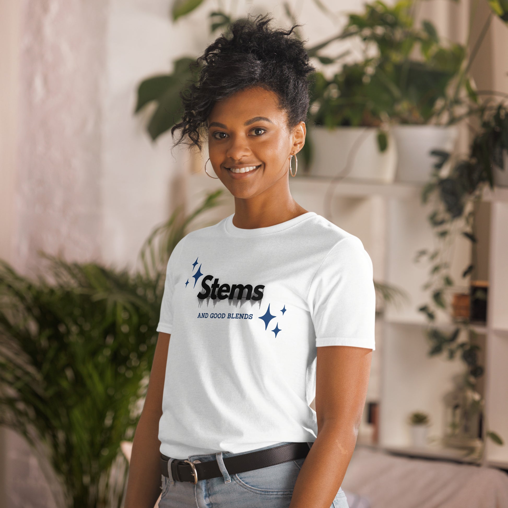 Stems And Good Blends Short-Sleeve Women T-Shirt - Another Bodega