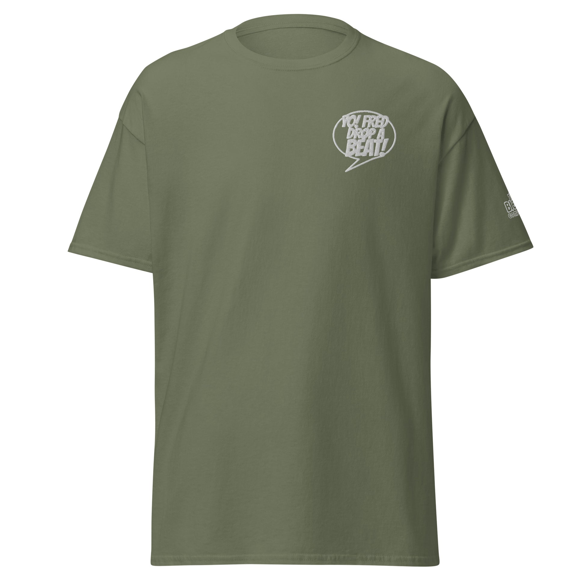 Yo! Fred Drop A Beat Unisex Classic Tee Embroidery - Another Bodega