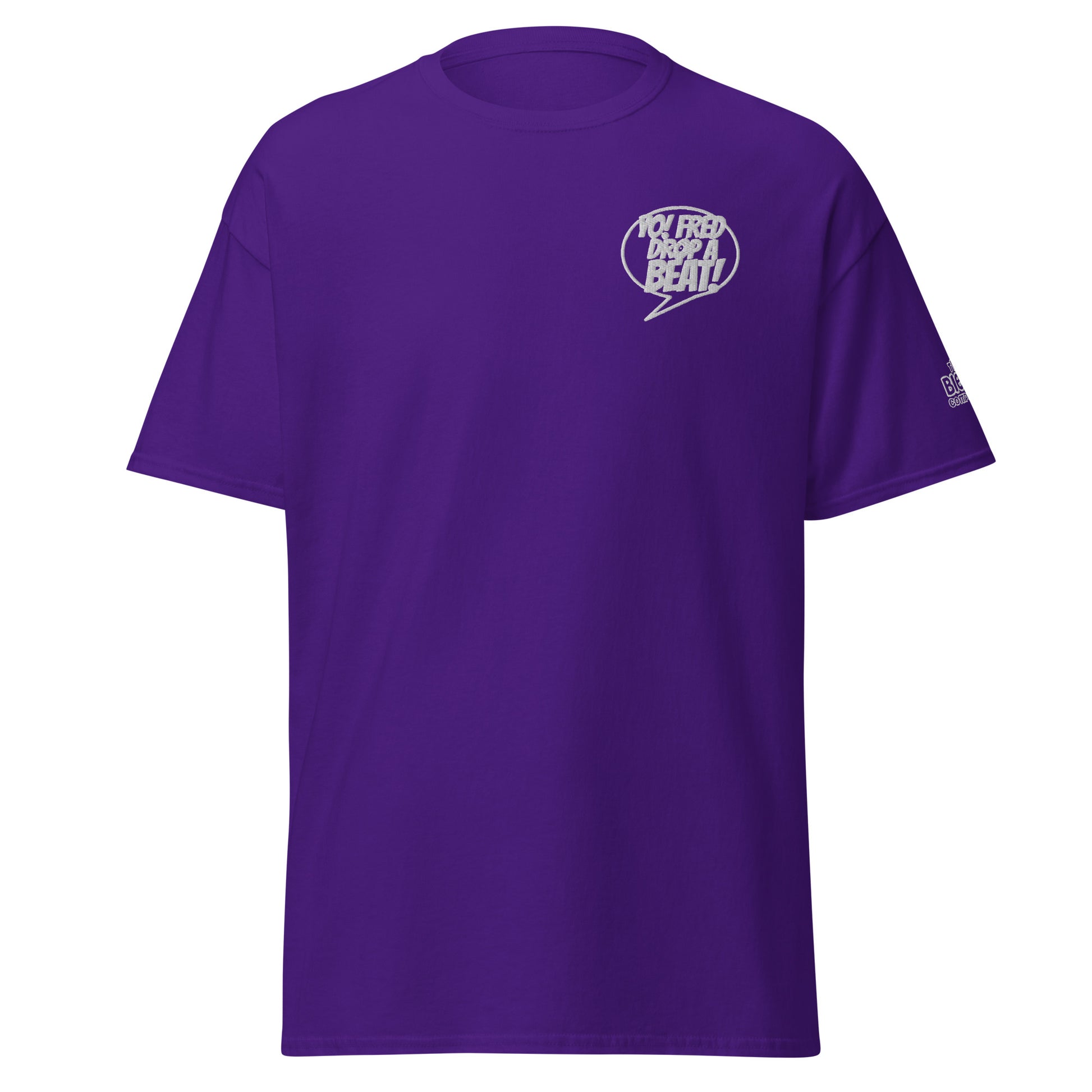 Yo! Fred Drop A Beat Unisex Classic Tee Embroidery - Another Bodega