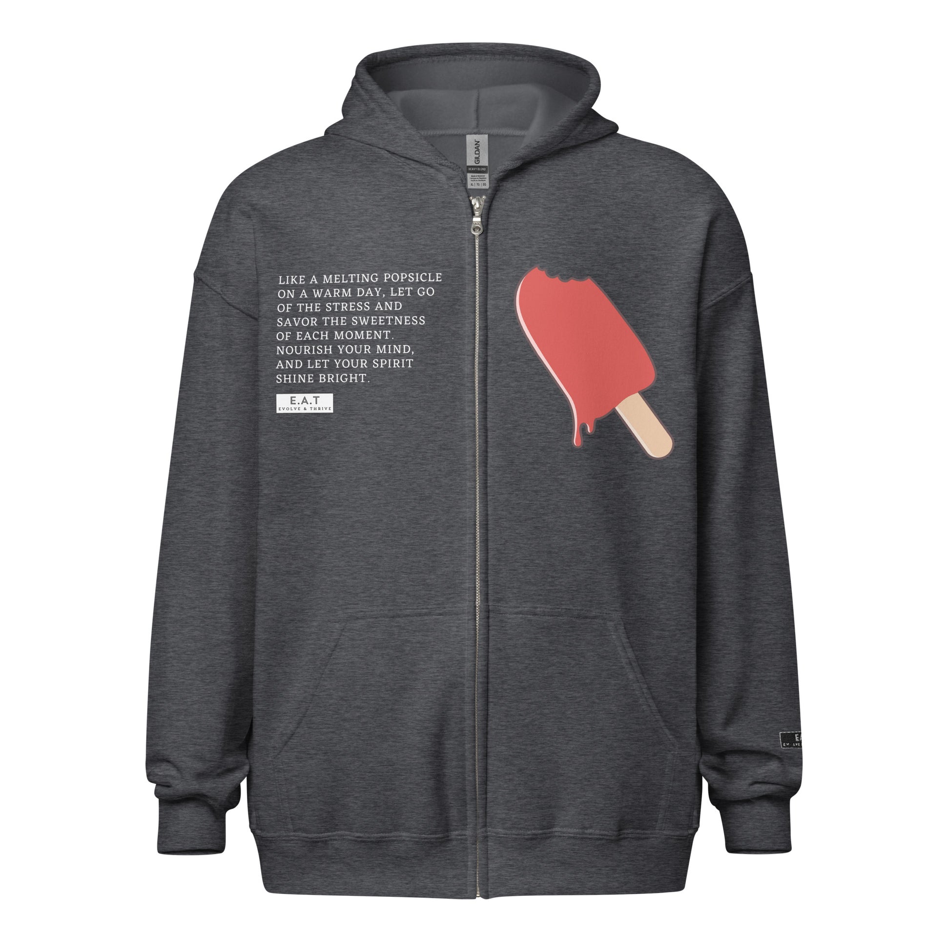 E.A.T Zip-Up Hoodie - Another Bodega
