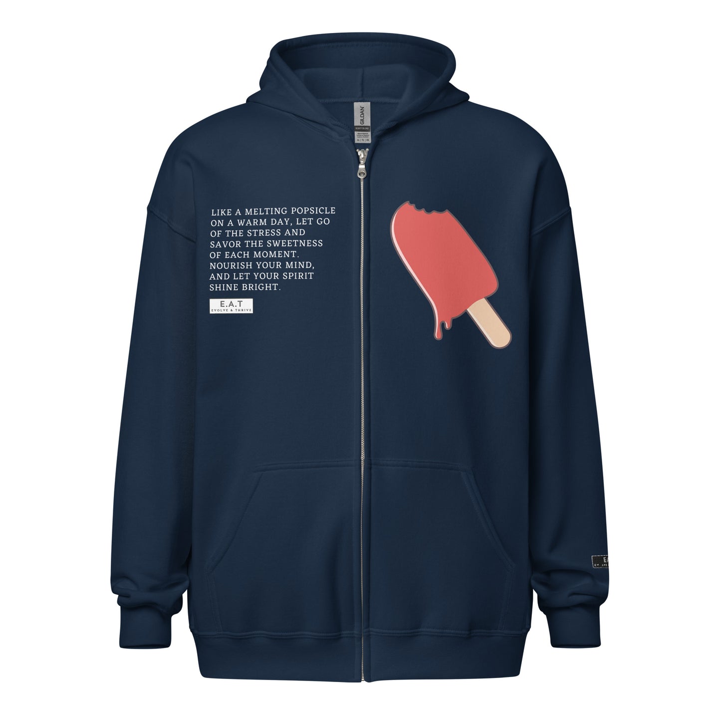 E.A.T Zip-Up Hoodie - Another Bodega