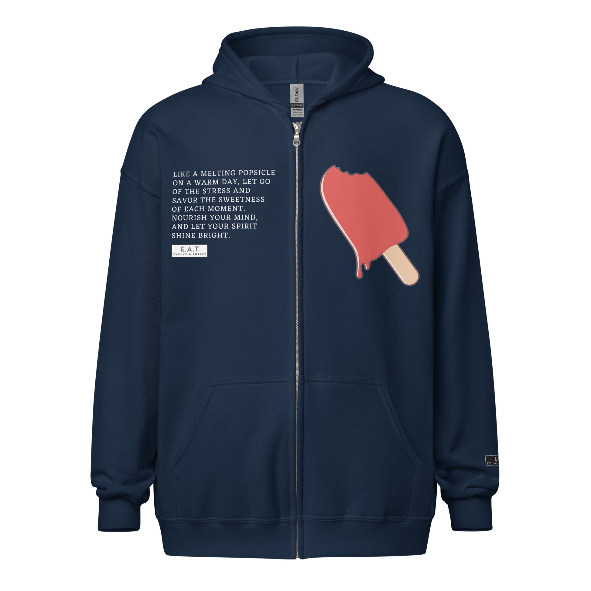 E.A.T Zip-Up Hoodie - Another Bodega