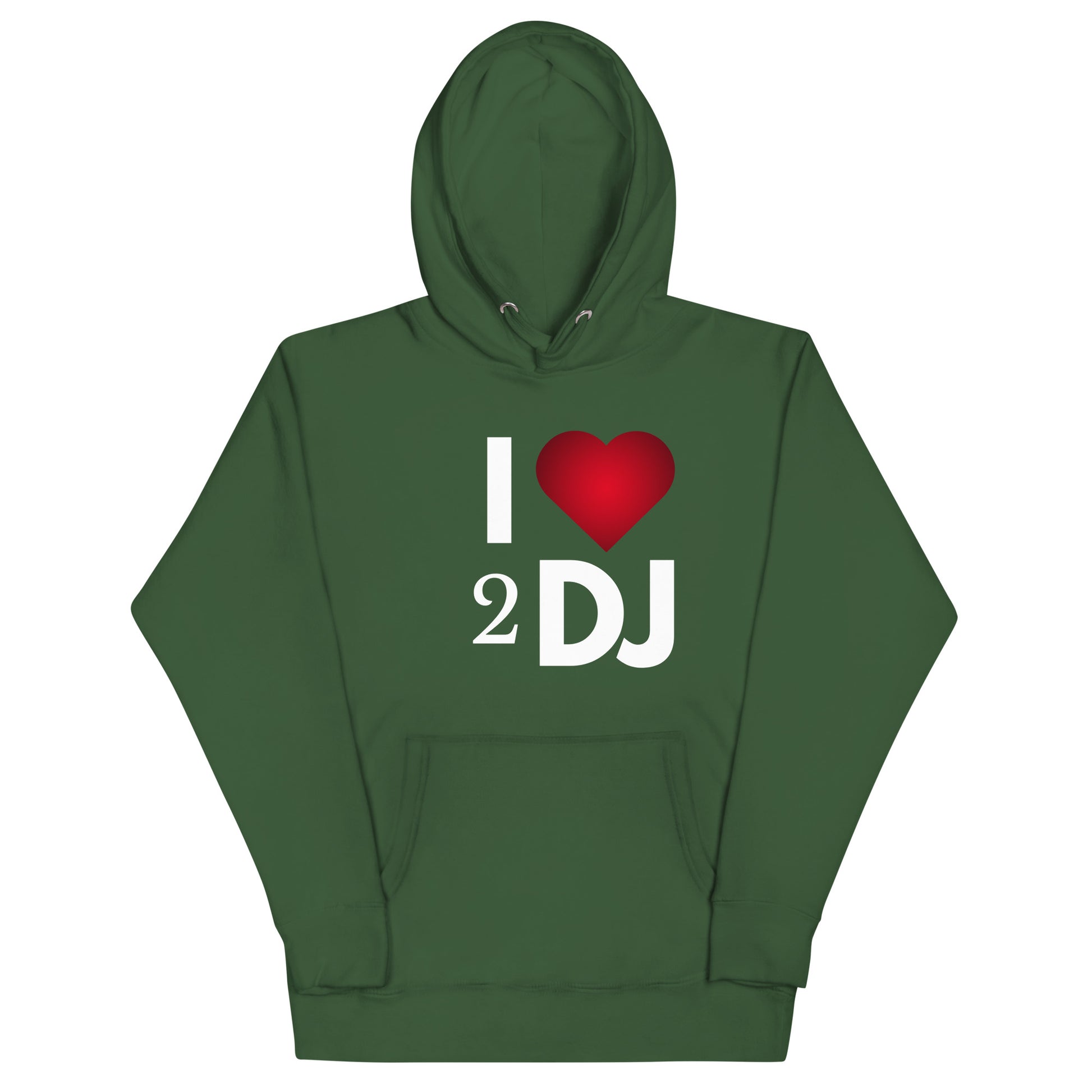 I Love 2 DJ Unisex Hoodie - Another Bodega