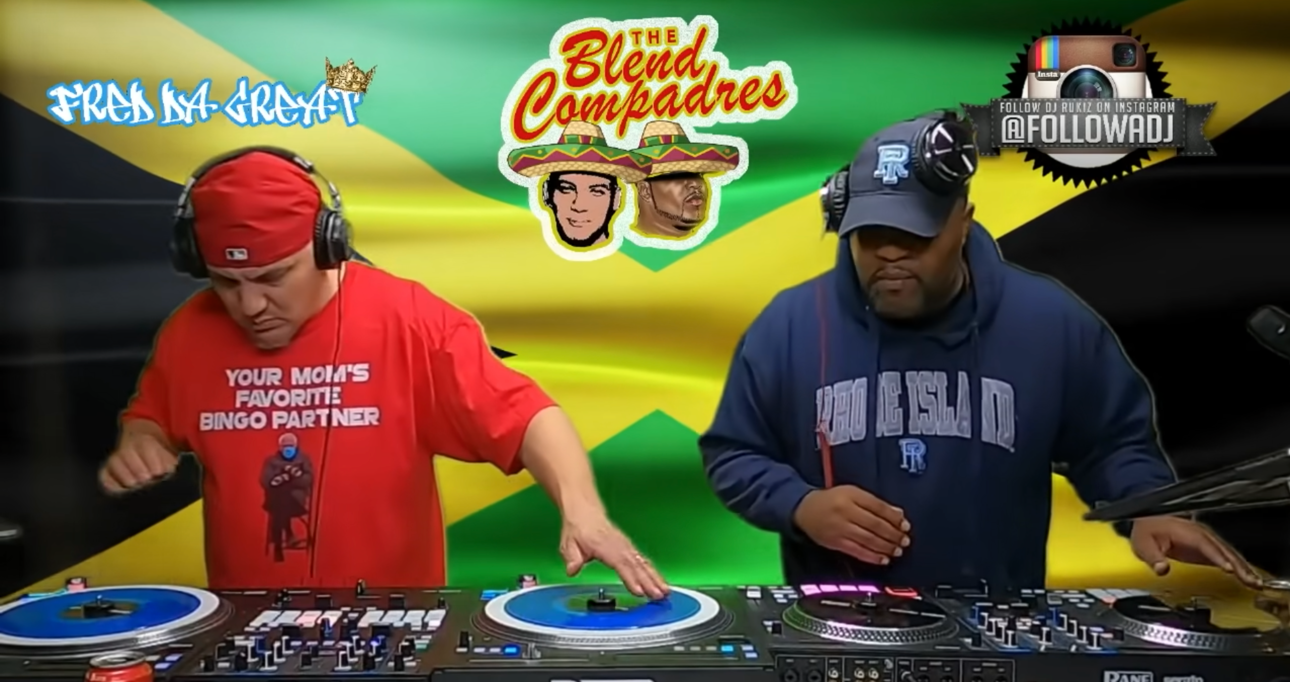 Load video: The Blend Compadres - Episode 6: Dancehall, Roots , Reggae - meet- HipHop