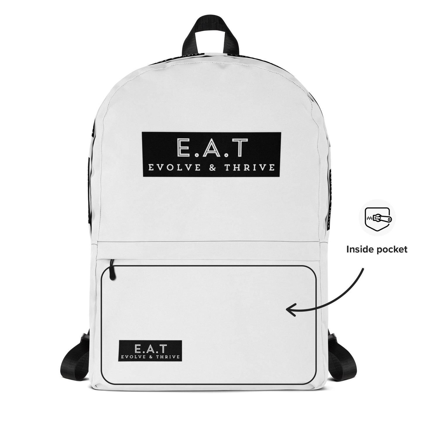 E.A.T Backpack White