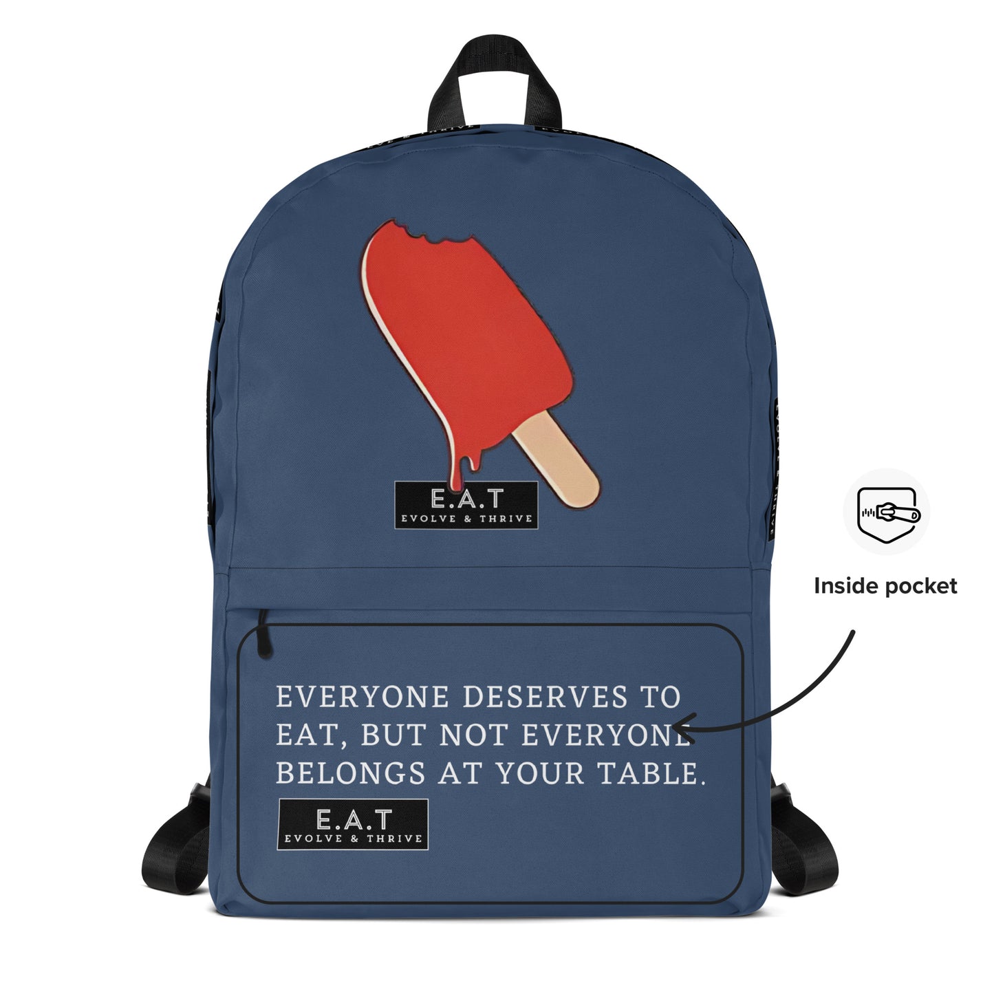 E.A.T Backpack Blue Popsicle