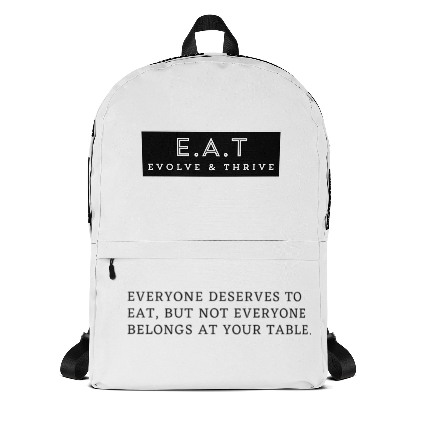 E.A.T Backpack White