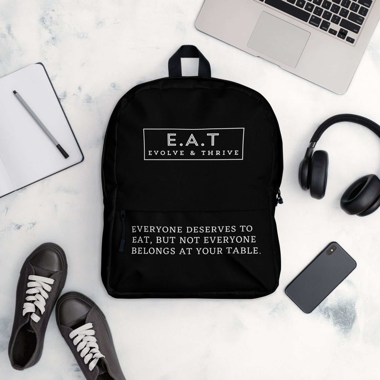 E.A.T Backpack Black